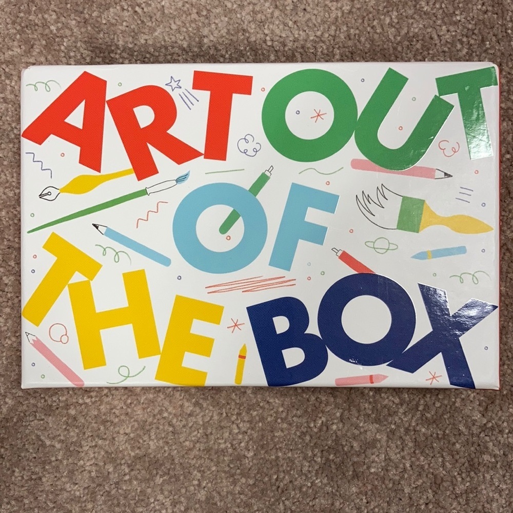 Art out of the box 80 interactive cards for hours of creative fun